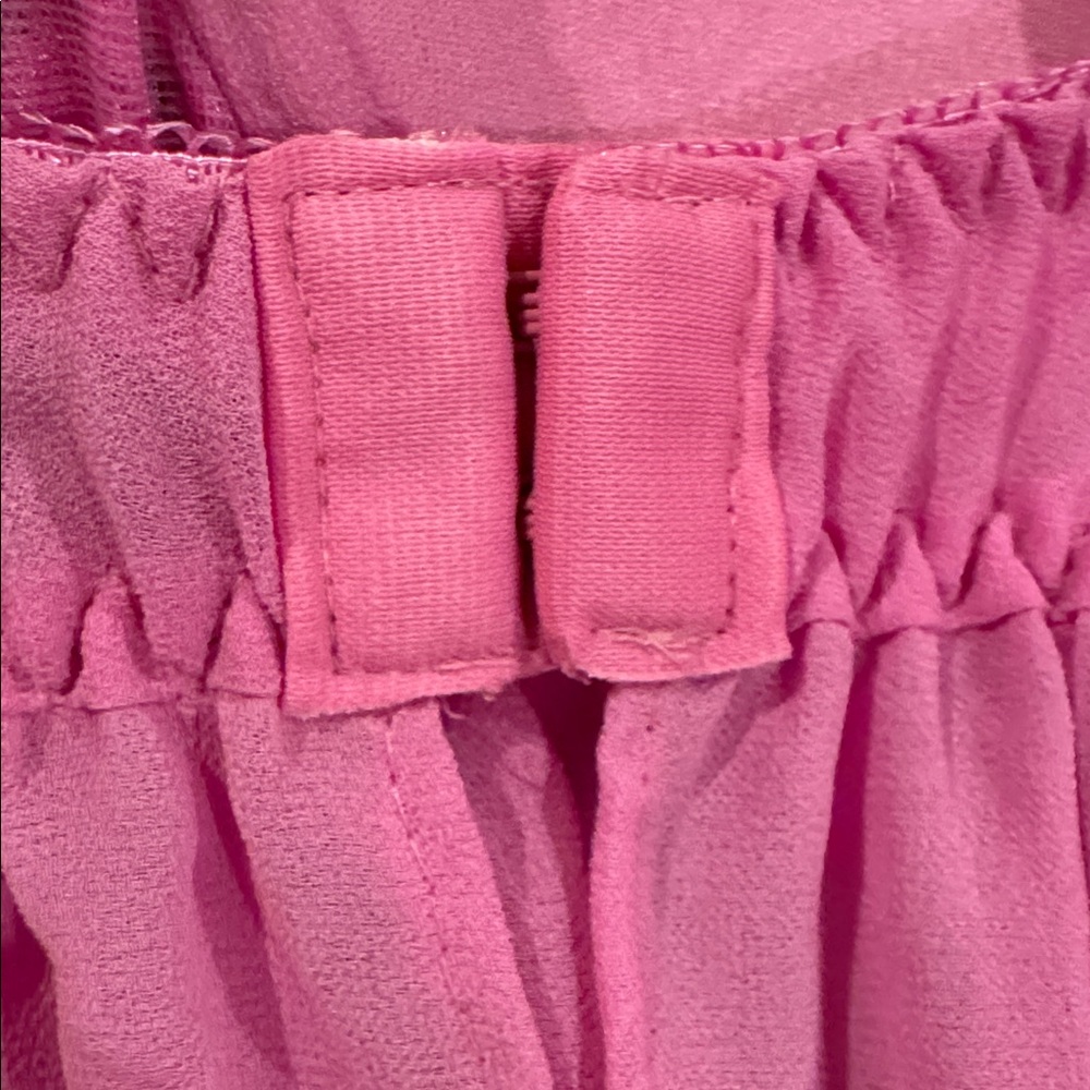 Not available Elegant Pink Lace Chemise - Picture 6 of 8
